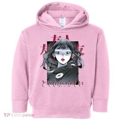 Dramatic Anime Japanese Toddler Hoodie