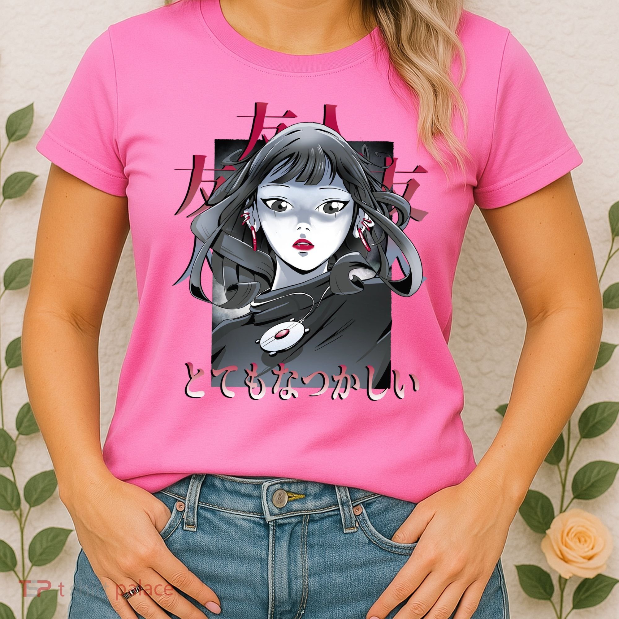 Dramatic Anime Japanese Women's T-Shirt