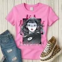 Dramatic Anime Japanese Women's T-Shirt thumb 3