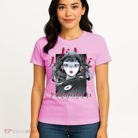 Dramatic Anime Japanese Women's T-Shirt thumb 4