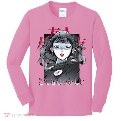 Dramatic Anime Japanese Kids Long Sleeve Shirt