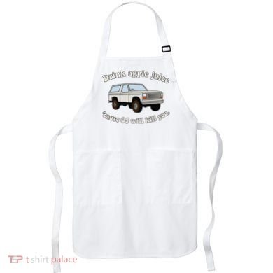 Drink Apple Juice Cause Oj Will Kill You Apron