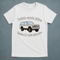 Drink Apple Juice Cause Oj Will Kill You T-Shirt thumb 5
