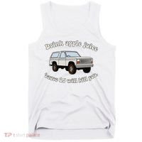 Drink Apple Juice Cause Oj Will Kill You Tank Top thumb 0