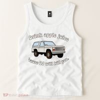 Drink Apple Juice Cause Oj Will Kill You Tank Top thumb 2