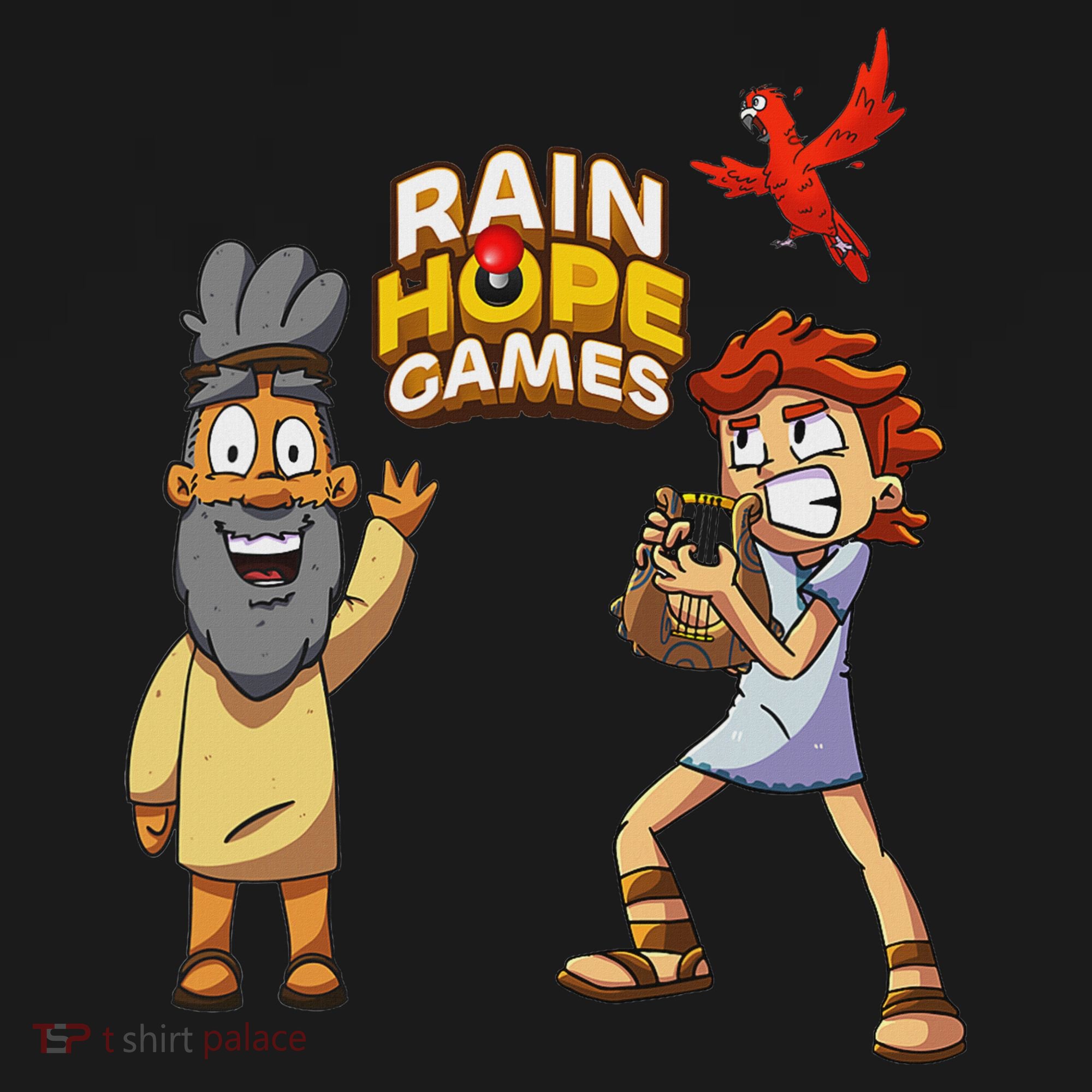 David And Jonah Rain Hope Games Ornament