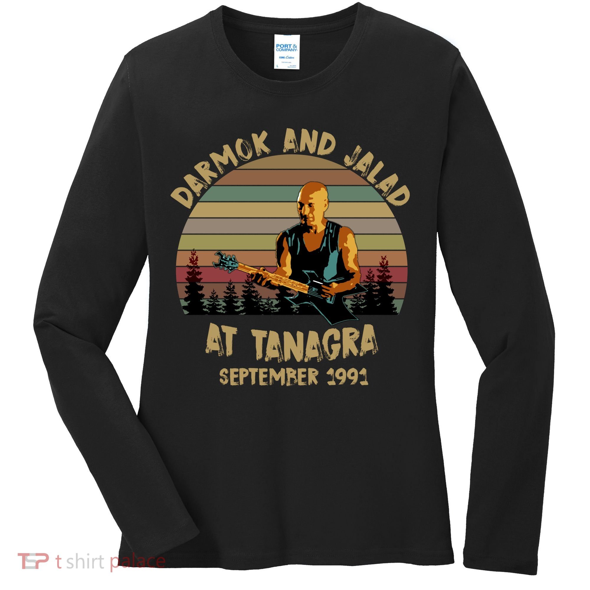 Darmok And Jalad At Tanagra September 1991 Women's Long Sleeve Shirt