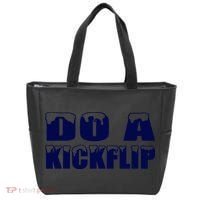 Do A Kickflip Ice And Snow Do A Kickflip For Men Women Tote Bag thumb 0