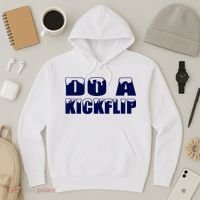 Do A Kickflip Ice And Snow Do A Kickflip For Men Women Hoodie thumb 3