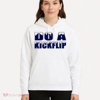 Do A Kickflip Ice And Snow Do A Kickflip For Men Women Hoodie thumb 5