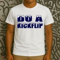 Do A Kickflip Ice And Snow Do A Kickflip For Men Women T-Shirt thumb 3