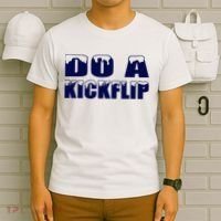 Do A Kickflip Ice And Snow Do A Kickflip For Men Women T-Shirt thumb 6