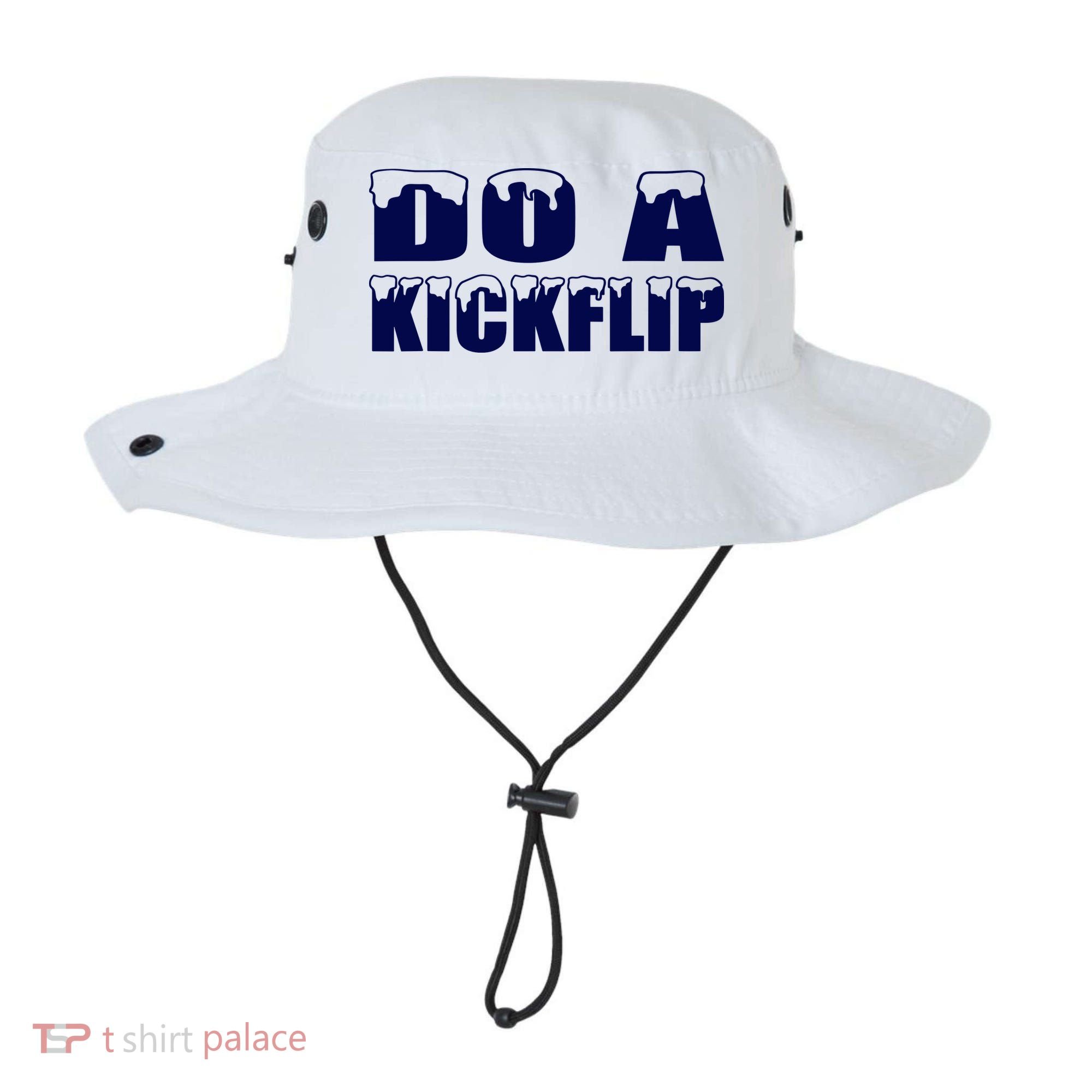 Do A Kickflip Ice And Snow Do A Kickflip For Men Women Bucket Hat