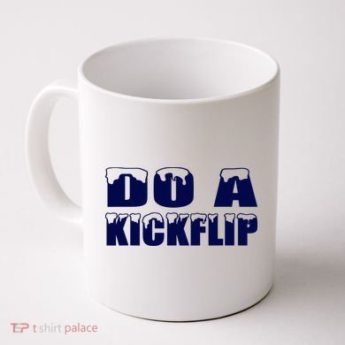 Do A Kickflip Ice And Snow Do A Kickflip For Men Women Coffee Mug