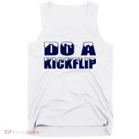 Do A Kickflip Ice And Snow Do A Kickflip For Men Women Tank Top thumb 0