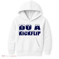Do A Kickflip Ice And Snow Do A Kickflip For Men Women Kids Hoodie thumb 0