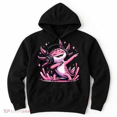 Dabbing Axolotl Kawaii Cute Axolotl Gaming Hoodie