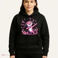 Dabbing Axolotl Kawaii Cute Axolotl Gaming Hoodie thumb 5