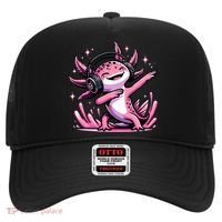 Dabbing Axolotl Kawaii Cute Axolotl Gaming Hat thumb 0