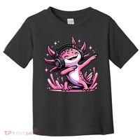 Dabbing Axolotl Kawaii Cute Axolotl Gaming Toddler T-Shirt thumb 0