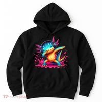 Dabbing Axolotl Kawaii Gaming Headphone  Hoodie thumb 0