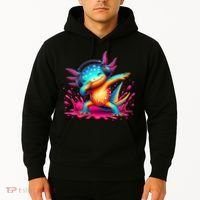 Dabbing Axolotl Kawaii Gaming Headphone  Hoodie thumb 2