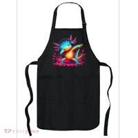 Dabbing Axolotl Kawaii Gaming Headphone  Apron thumb 0