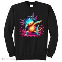 Dabbing Axolotl Kawaii Gaming Headphone  Sweatshirt thumb 0