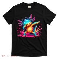 Dabbing Axolotl Kawaii Gaming Headphone  T-Shirt thumb 0