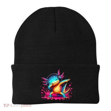 Dabbing Axolotl Kawaii Gaming Headphone  Beanie