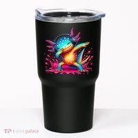 Dabbing Axolotl Kawaii Gaming Headphone  Tumbler thumb 0