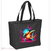 Dabbing Axolotl Kawaii Gaming Headphone  Tote Bag thumb 2