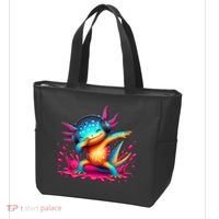 Dabbing Axolotl Kawaii Gaming Headphone  Tote Bag thumb 3