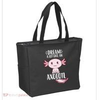 Dream A Lot Like An Axolotl Tote Bag thumb 2