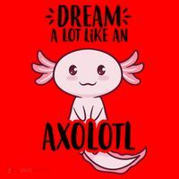 Dream A Lot Like An Axolotl Santa Hat thumb 1