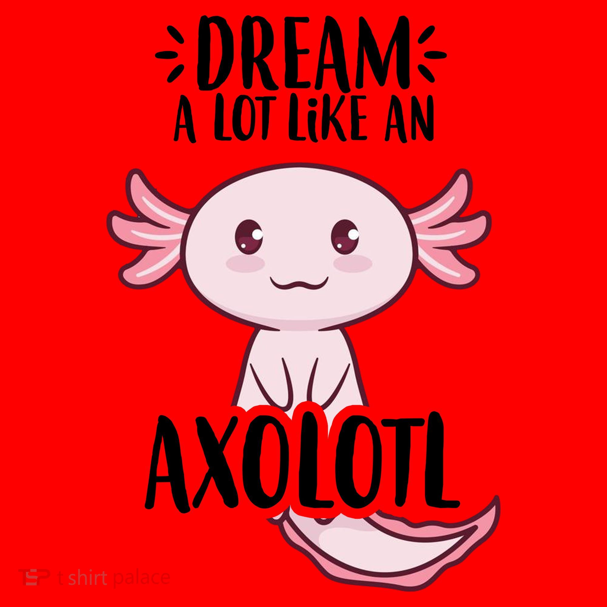 Dream A Lot Like An Axolotl Santa Hat