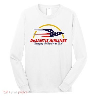 DeSantis Airlines Logo Long Sleeve Shirt