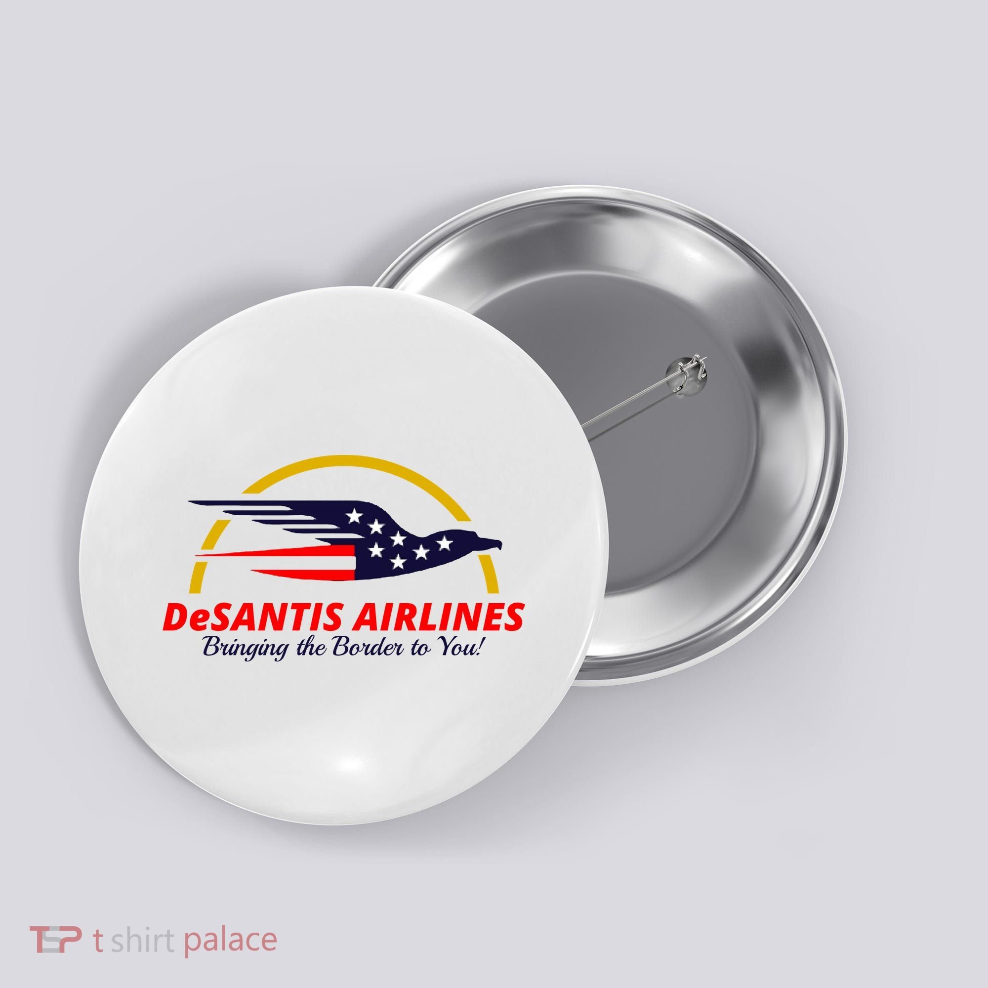 DeSantis Airlines Logo Button