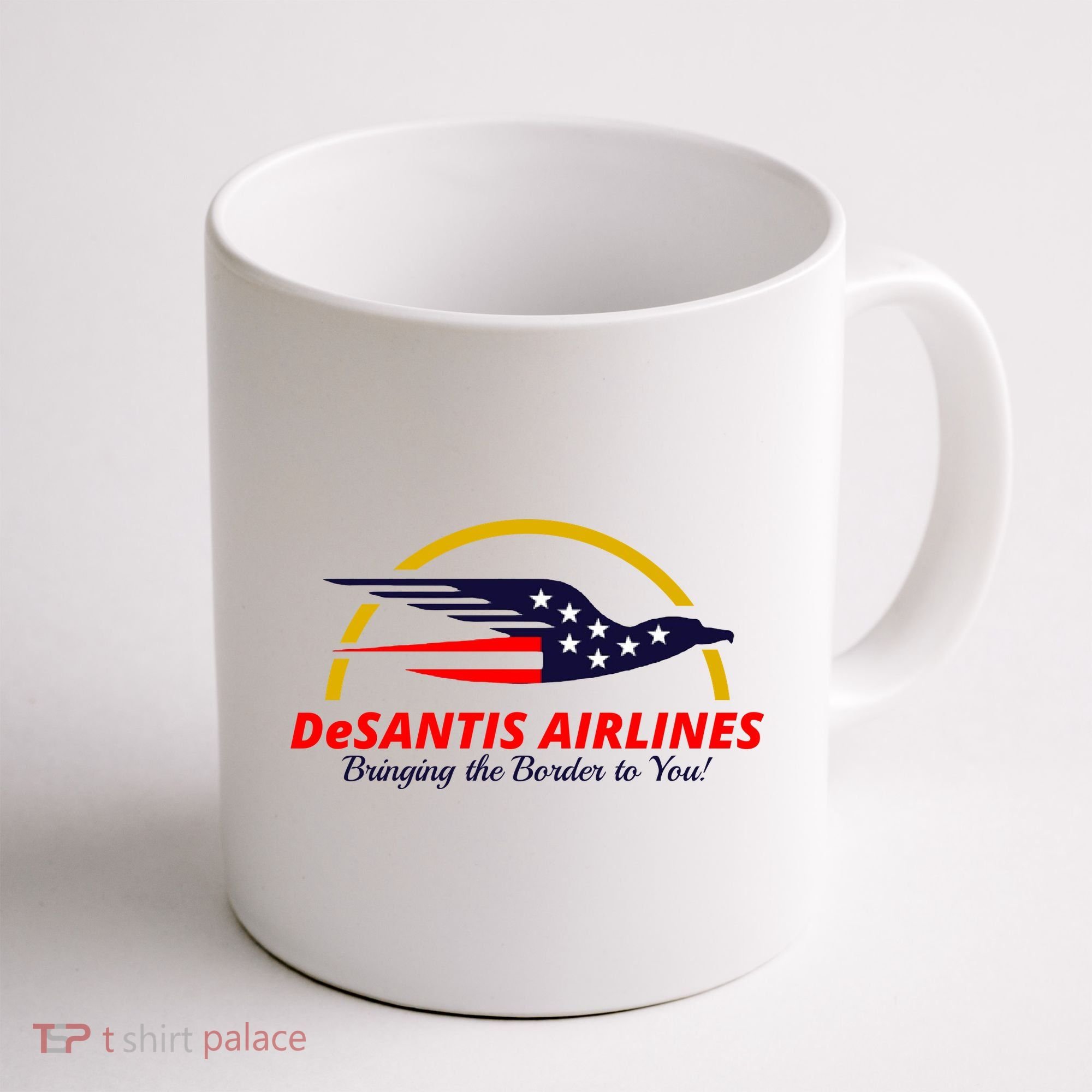 DeSantis Airlines Logo Coffee Mug
