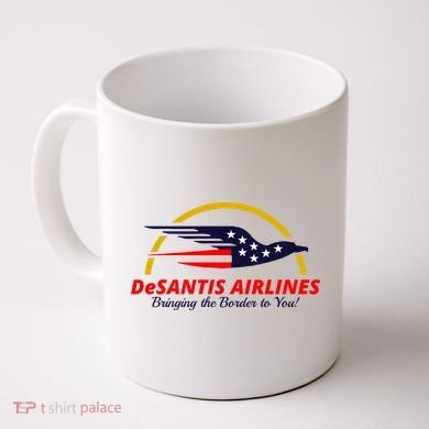 DeSantis Airlines Logo Coffee Mug