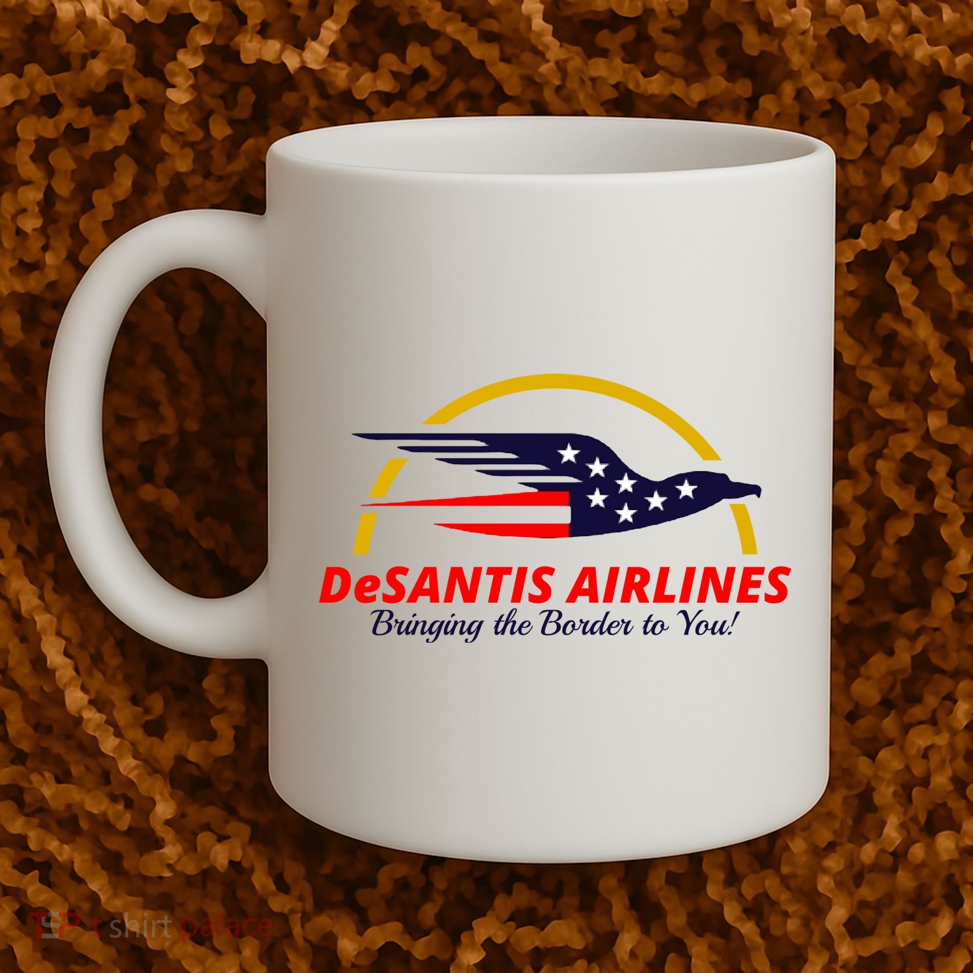 DeSantis Airlines Logo Coffee Mug