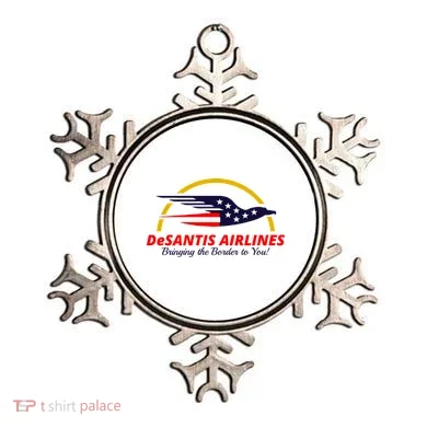 DeSantis Airlines Logo Ornament