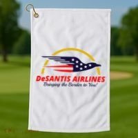 DeSantis Airlines Logo Golf Towel thumb 1