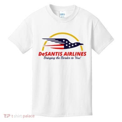 DeSantis Airlines Logo Kids T-Shirt