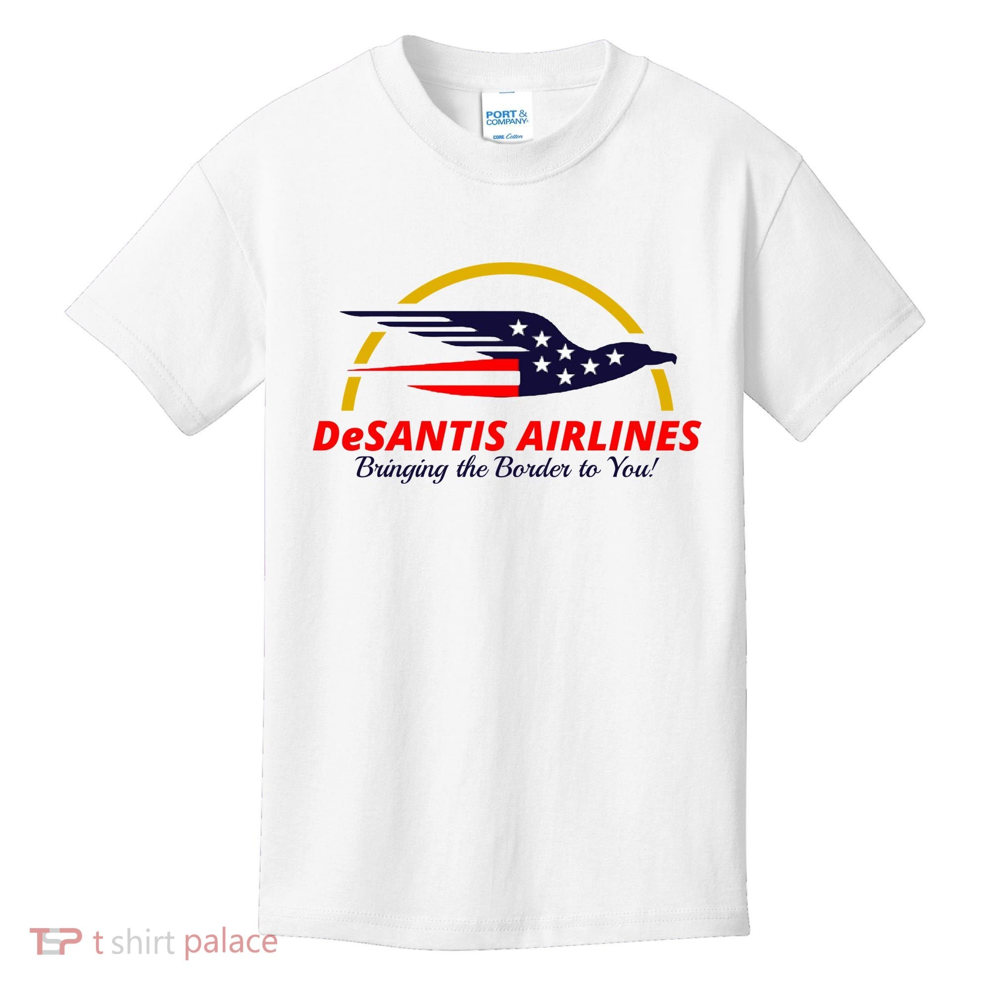 DeSantis Airlines Logo Kids T-Shirt
