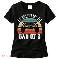 Daddy Again Leveled Up To Dad of 2 Dad Women's T-Shirt thumb 0