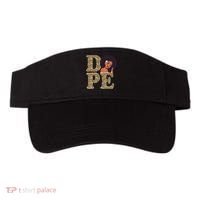 Dope Afro Lady Cute Leopard Visor thumb 0