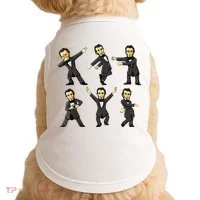 Dancing Abraham Lincoln 4th Of July Doggie Tank thumb 0