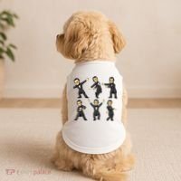 Dancing Abraham Lincoln 4th Of July Doggie Tank thumb 2