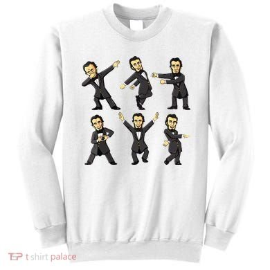 Dancing Abraham Lincoln 4th Of July Sweatshirt